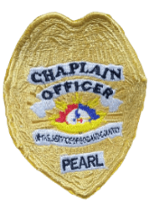 Pearl Chaplain Badge Patch