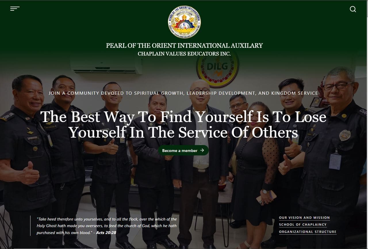 WEBSITE DAILY UPDATE | https://pearlchaplaincy.org