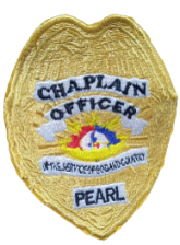 Pearl Chaplain Badge Patch